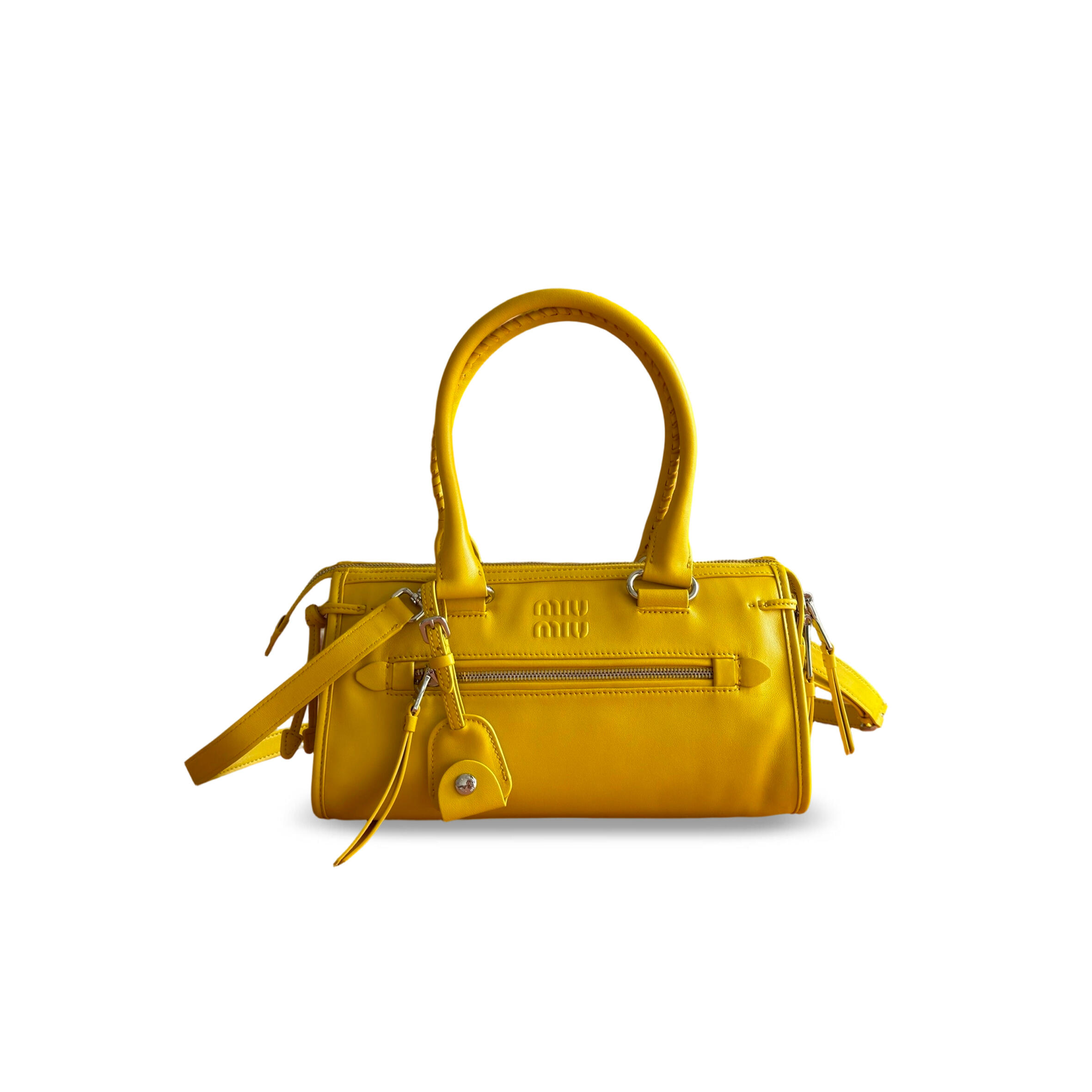 MIU MIU LEATHER HANDBAG 5BA332 (30*15*10cm)